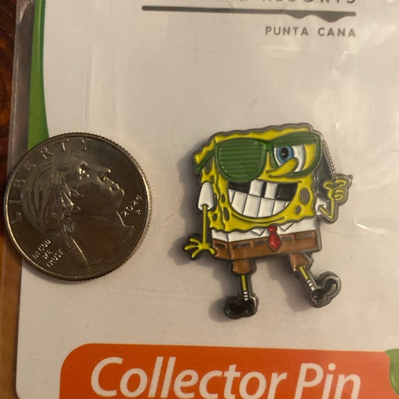 SpongeBob SquarePants Collrctor Pin Nickelodeon Resorts Punta Cana - Picture 4 of 4